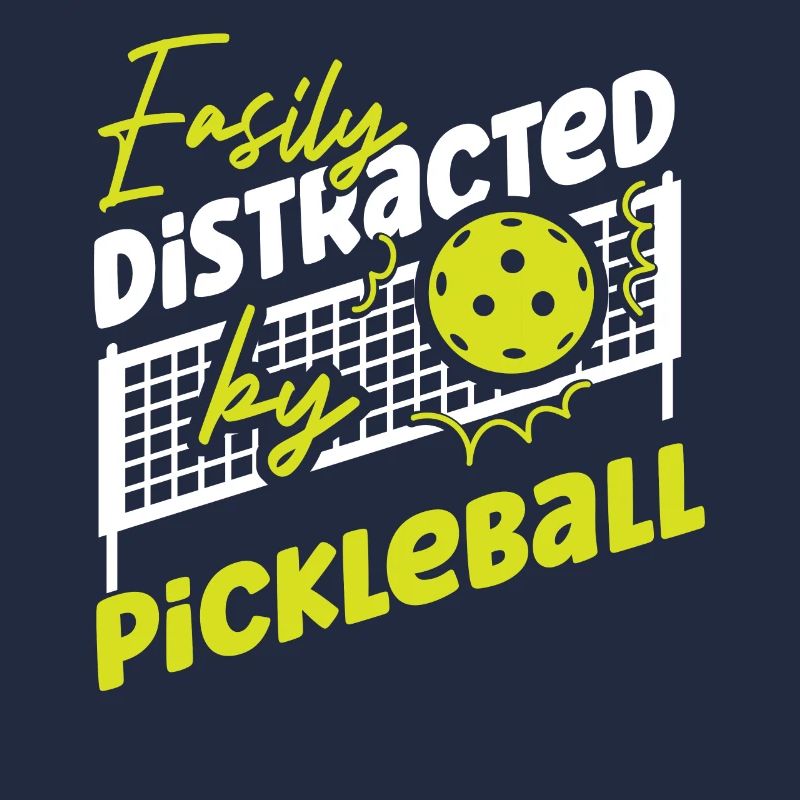 Pickleball facilement distrait par
