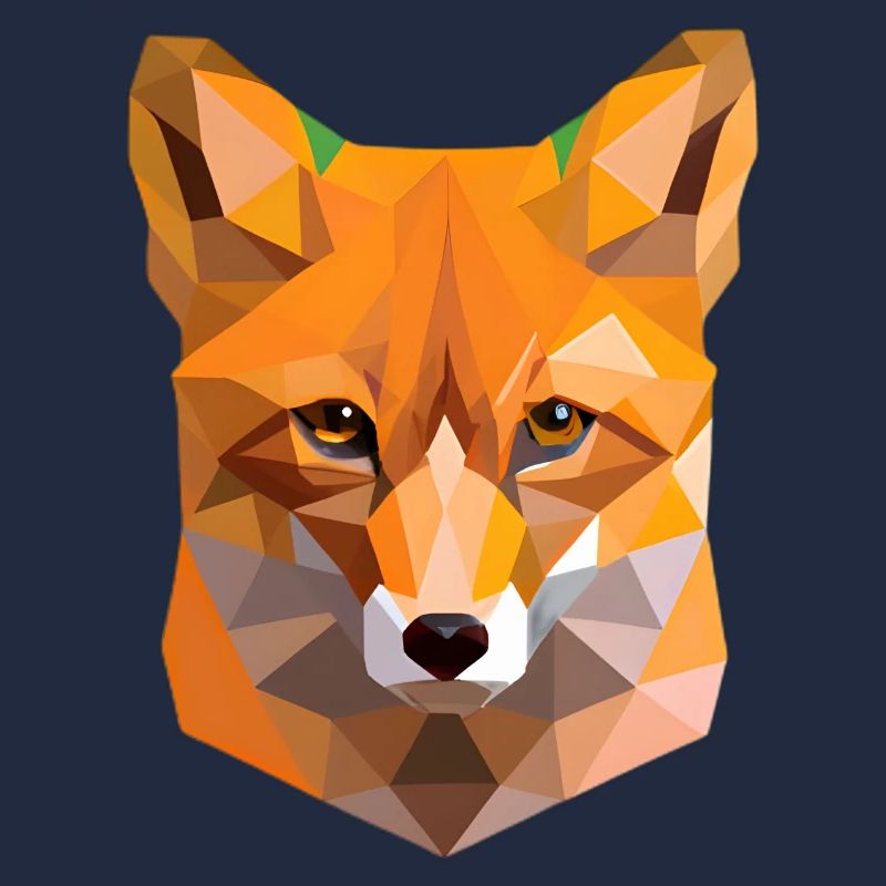 Abstract Polygon Fox