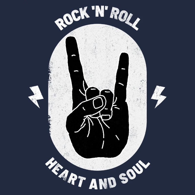 Rock 'N' Roll Devil Horns Metal Fork Rock Gift