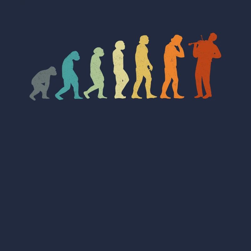 Violon Violoniste Evolution Retro