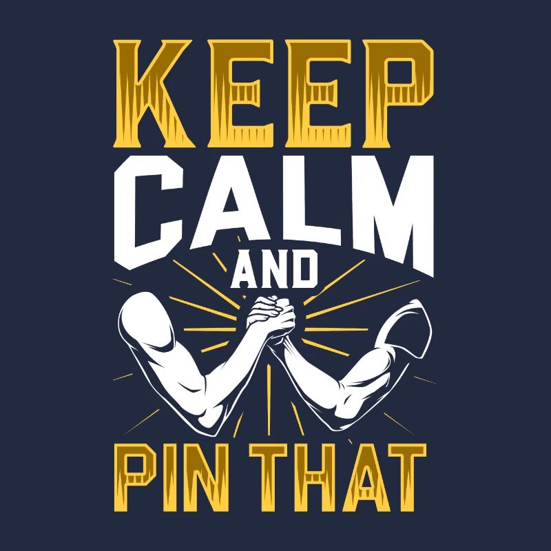 Restez calme et épinglez ça - Bras de fer