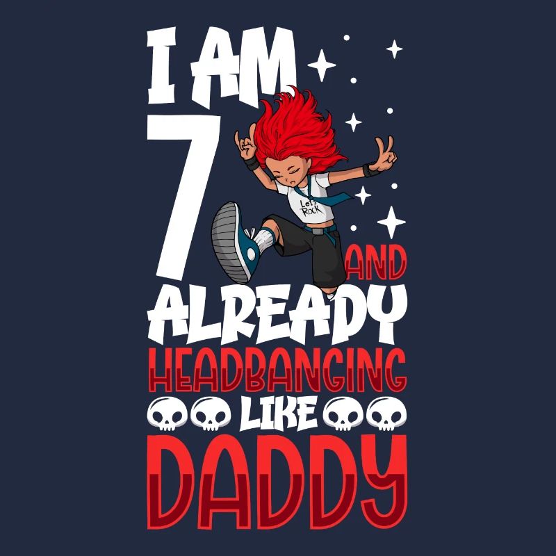 Ich bin 7 - Mädchen Rocker