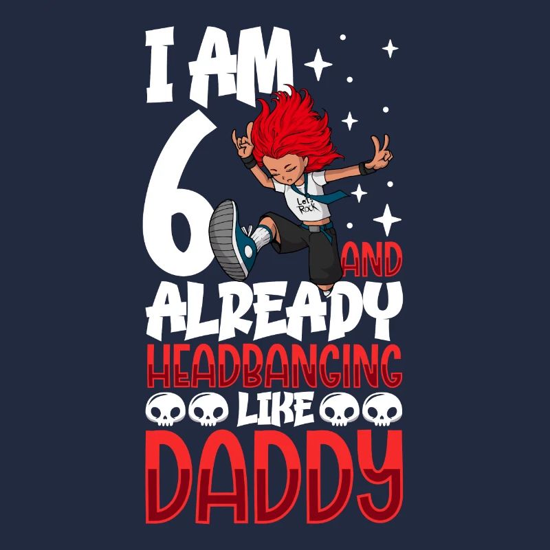 Ich bin 6 - Mädchen Rocker