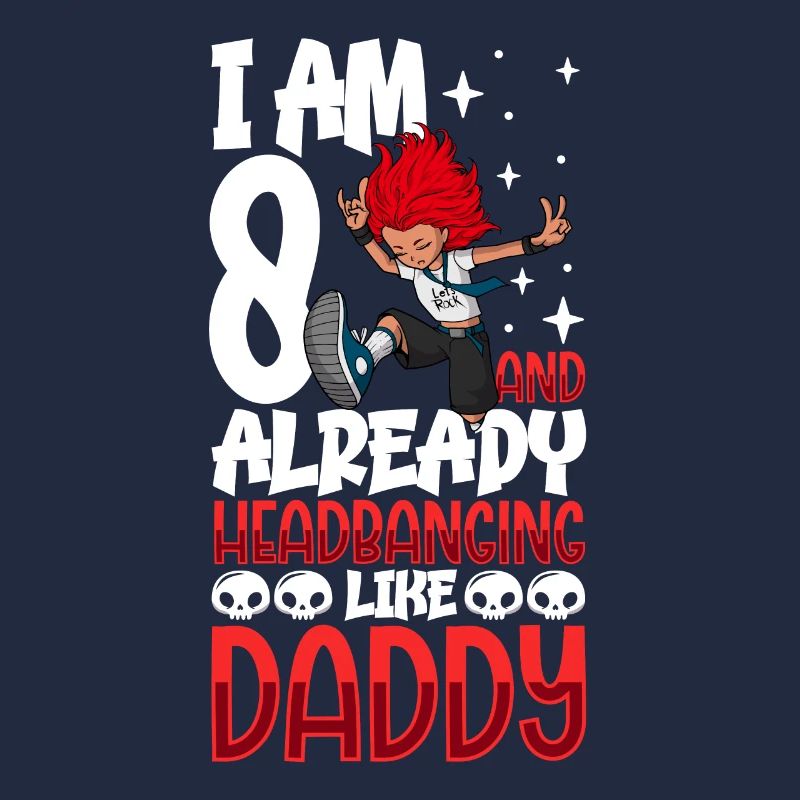 Ich bin 8 - Mädchen Rocker