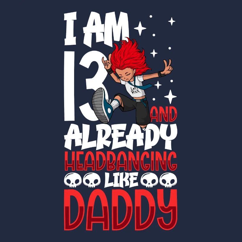 Ich bin 13 - Mädchen Rocker