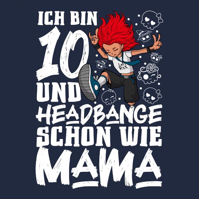 Ich bin 10 - Mädchen Rocker