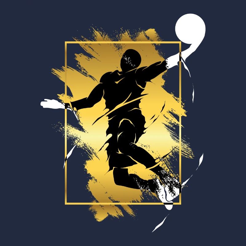 Basketteur Basketteur Dunking Gold Splash