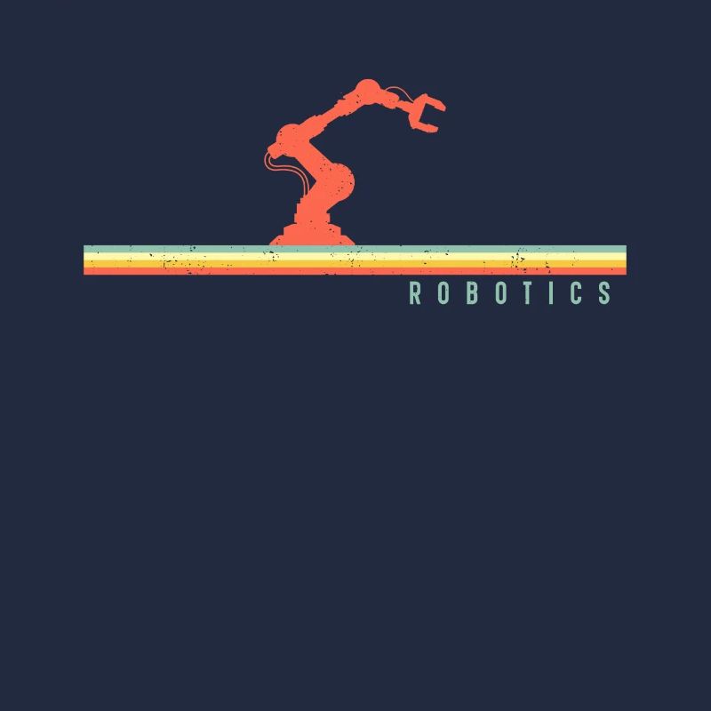 Robot Robotics Engineer Retro