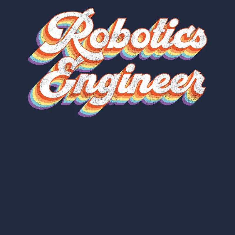 Robot Robotics Engineer Retro