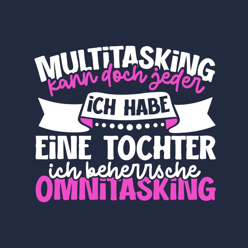 Multitasking kann jeder - Mutter und Tochter