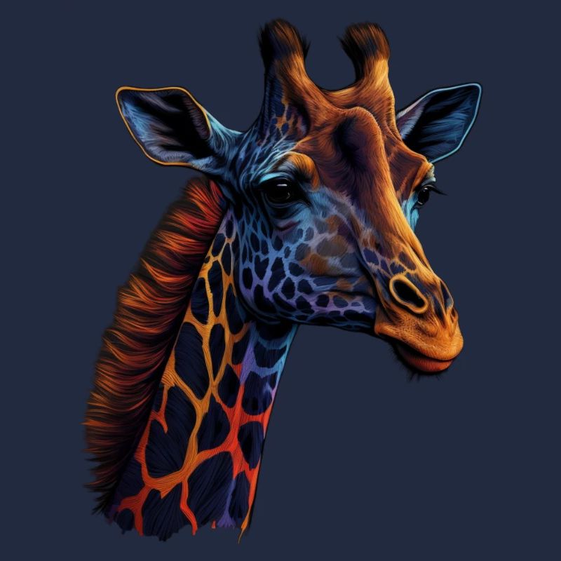 SCHÖNE GIRAFFE - SAVANNE