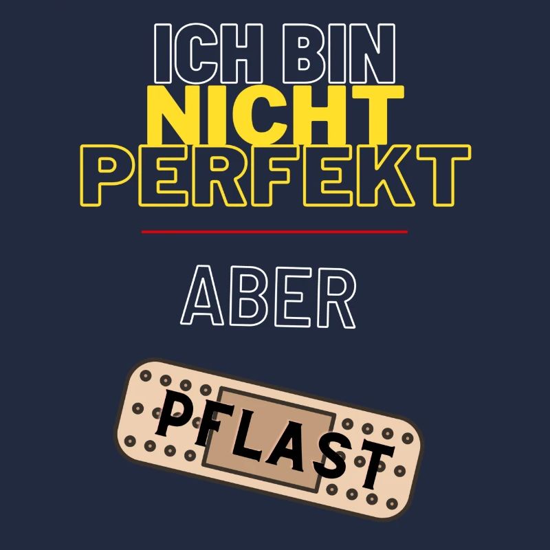 Ich bin nicht perfekt, aber Pflast