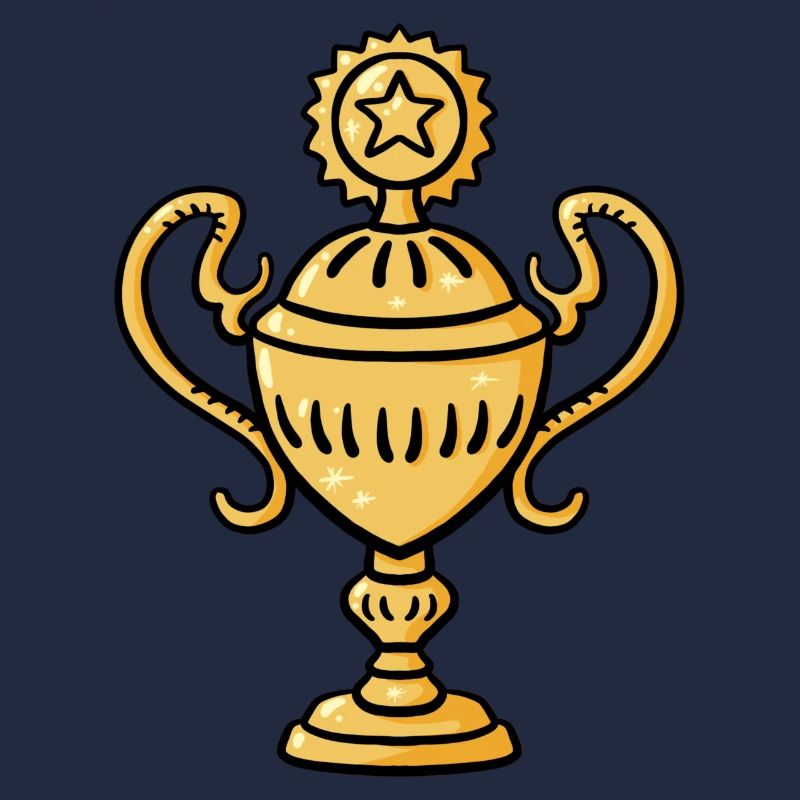 Pokal Gewinner Sieger Geschenkidee - Gold Trophäe