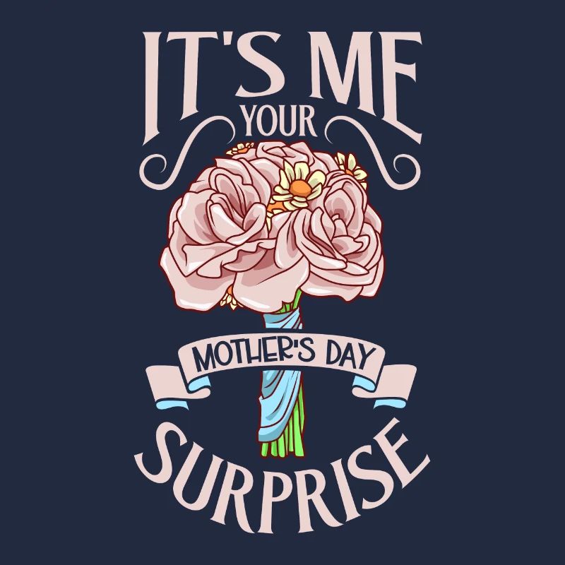 Mit Blumen - Ich bin die Muttertagsüberraschung