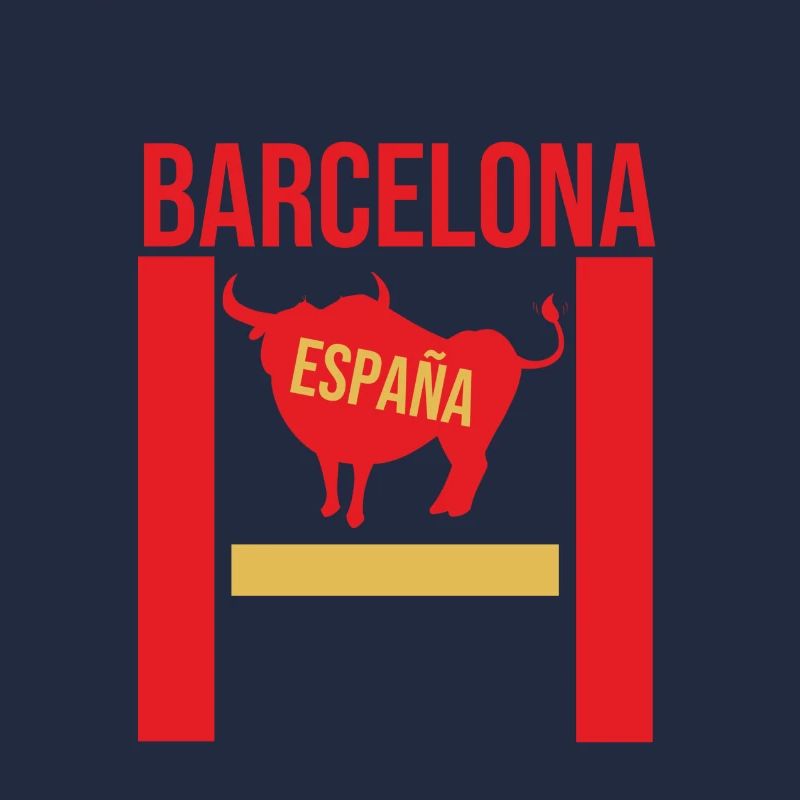 Barcelone Souvenir Bull Barcelone
