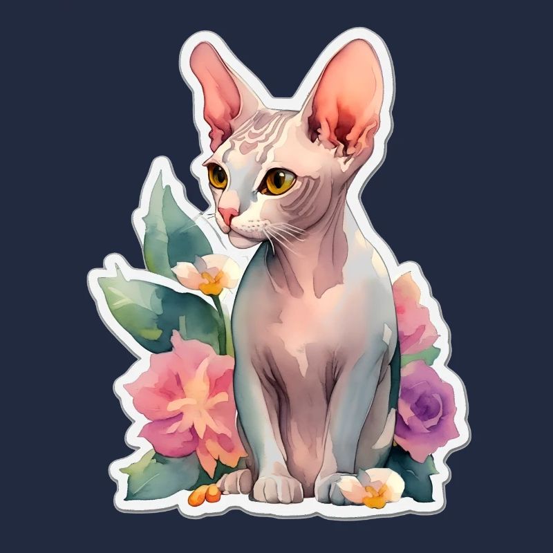 Sphynx-Katze