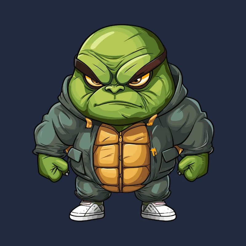 Grim Turtle Design - Cool & Unique