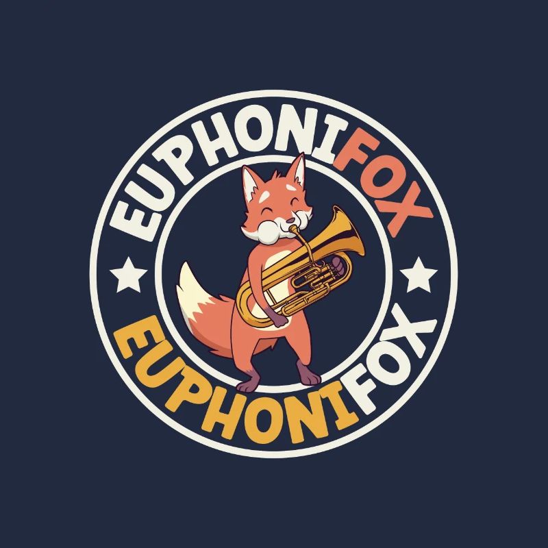 Euphonifox - Fox with euphonium