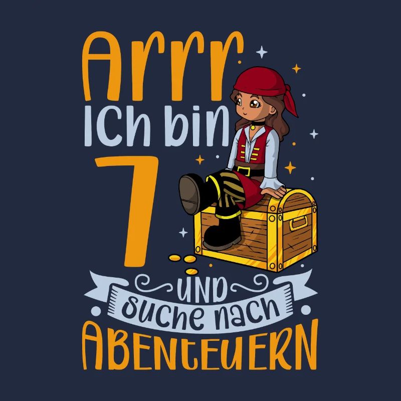 Ich bin 7 - Mädchen Pirat