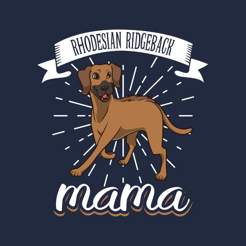 Rhodesian Ridgeback Mom - Rhodesian Ridgeback
