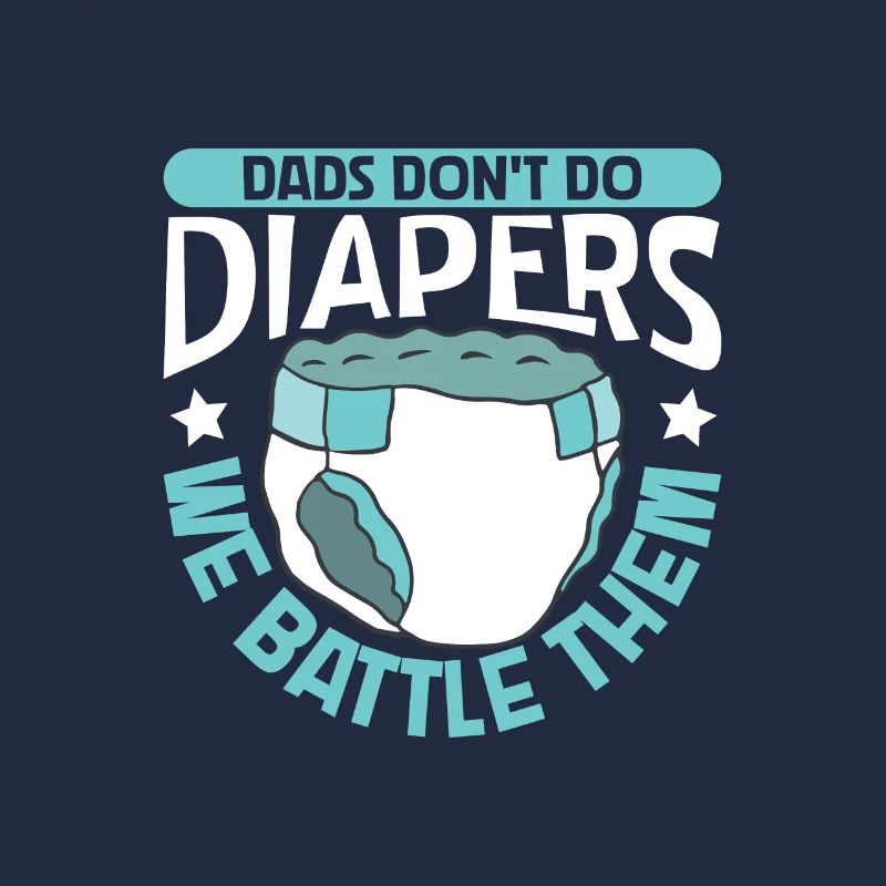 Väter bekämpfen Windeln - Baby wickeln