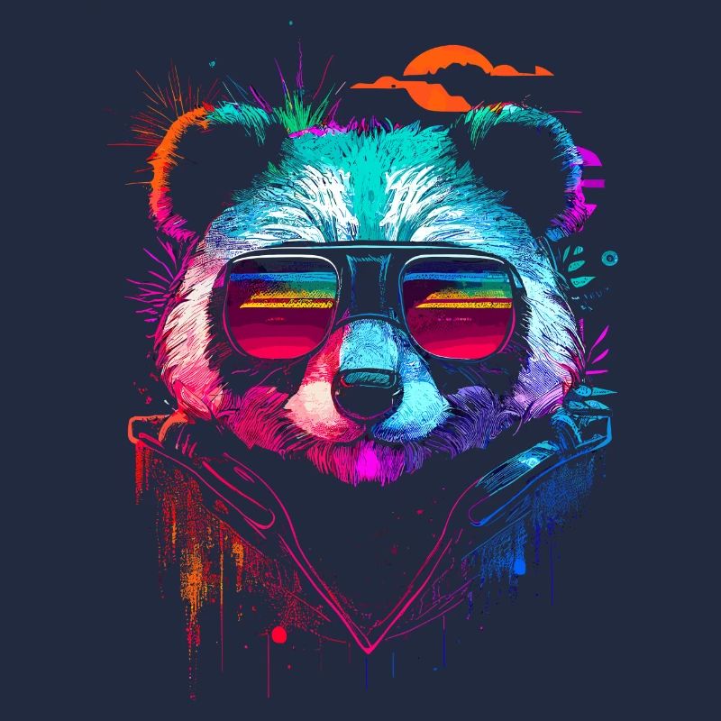Panda hipster