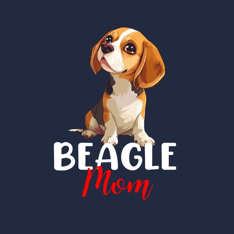 beagle mom beagle