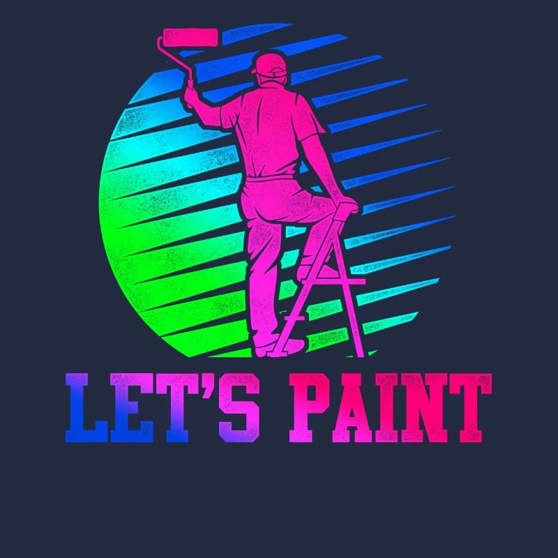 House Painter Decorator Retro 80s