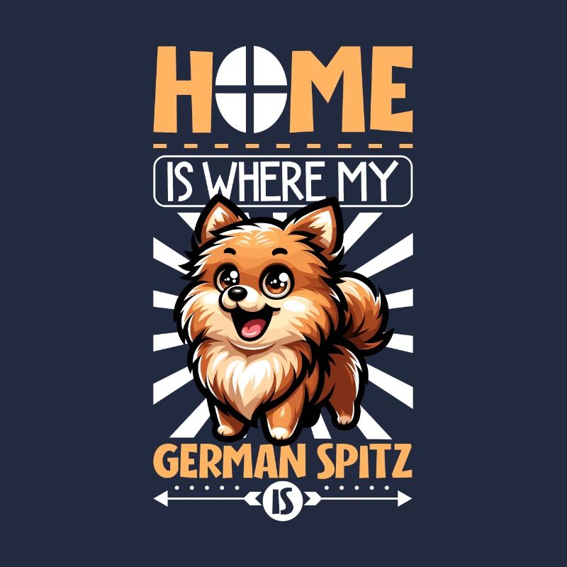 Zuhause - Deutscher Spitz