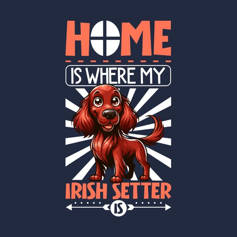 Zuhause - Irish Red Setter
