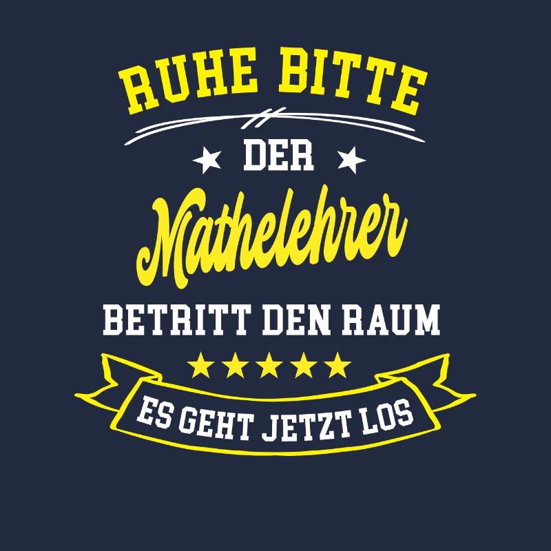 Mathematik Lehrer der Mathe Mathelehrer Matheprof