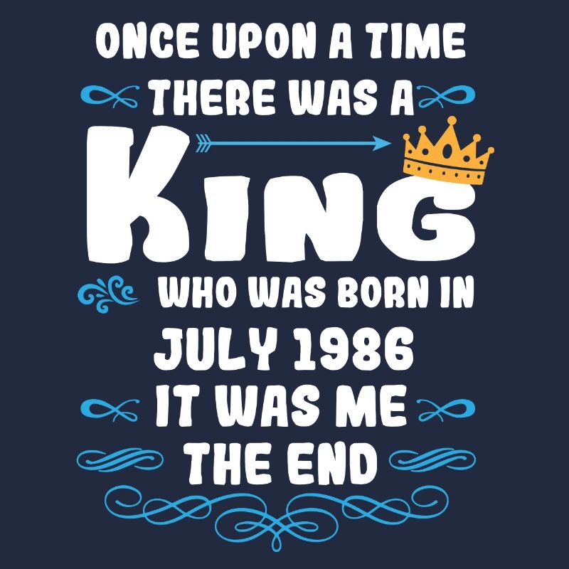 Es war einmal ein König. Juli 1986 Geburtstag