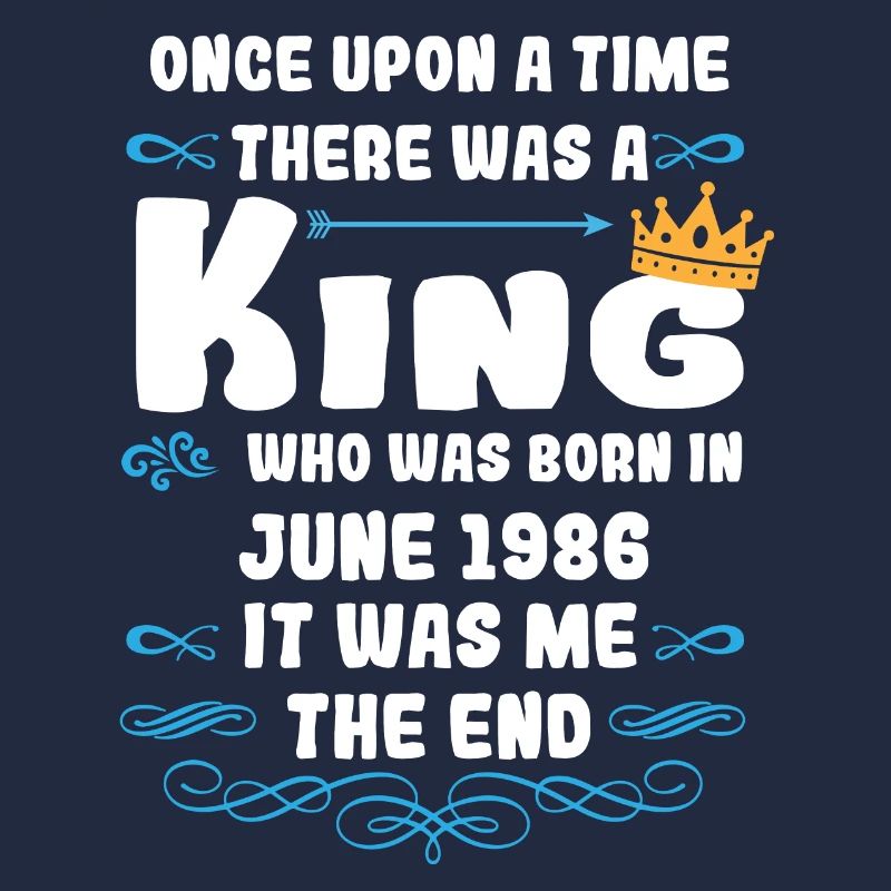 Es war einmal ein König. Juni 1986 Geburtstag