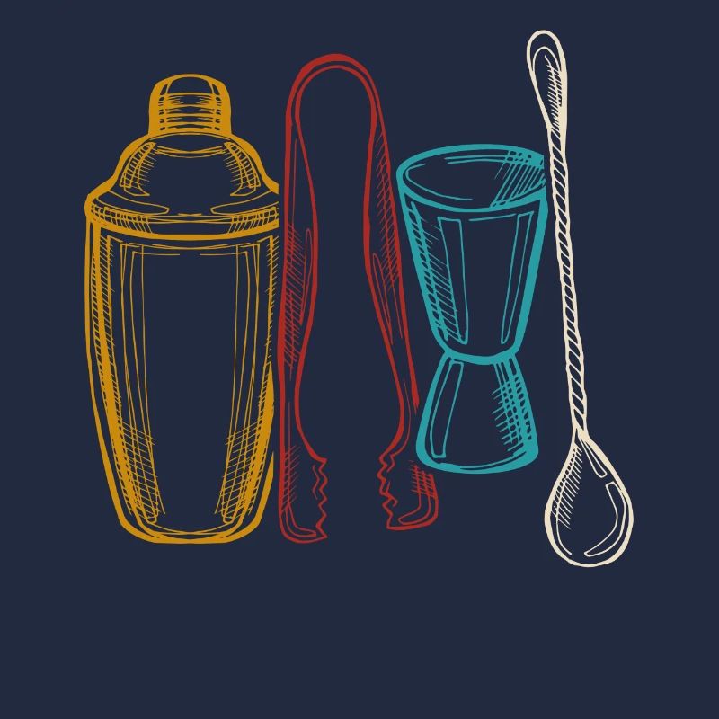Bartender Mixologist Retro