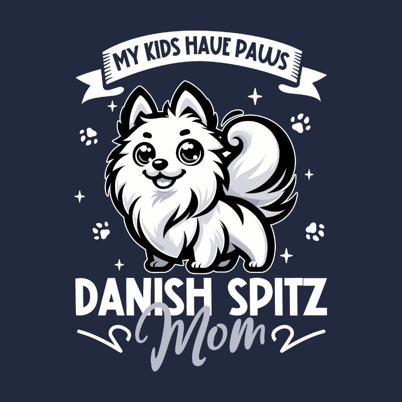 Danish Spitz Mom