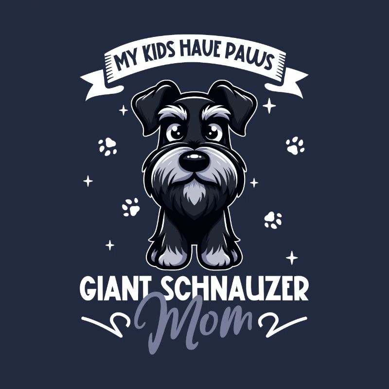 Maman Schnauzer Géant