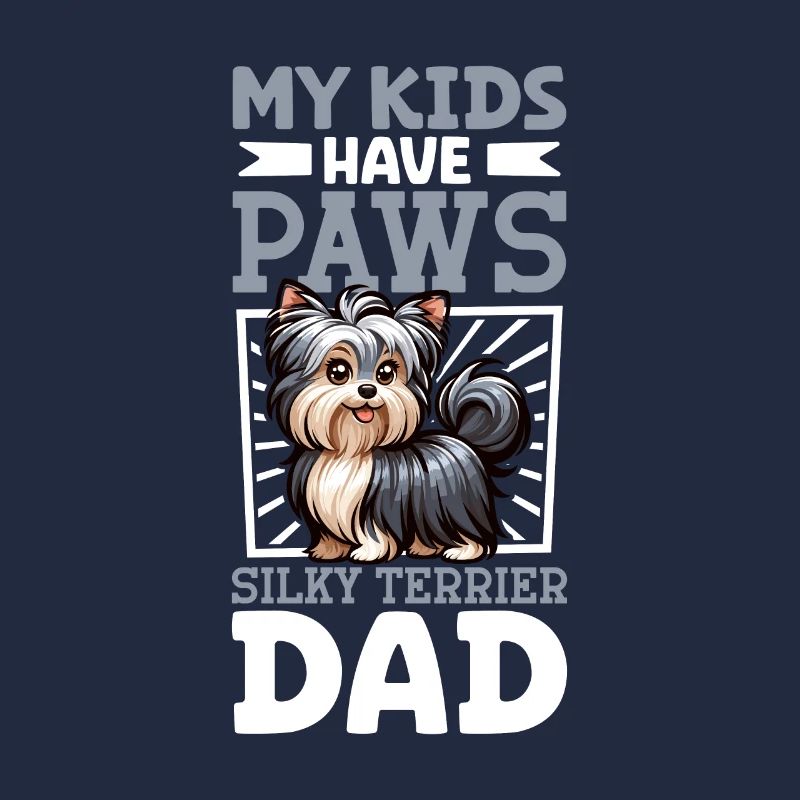 Australian Silky Terrier Dad