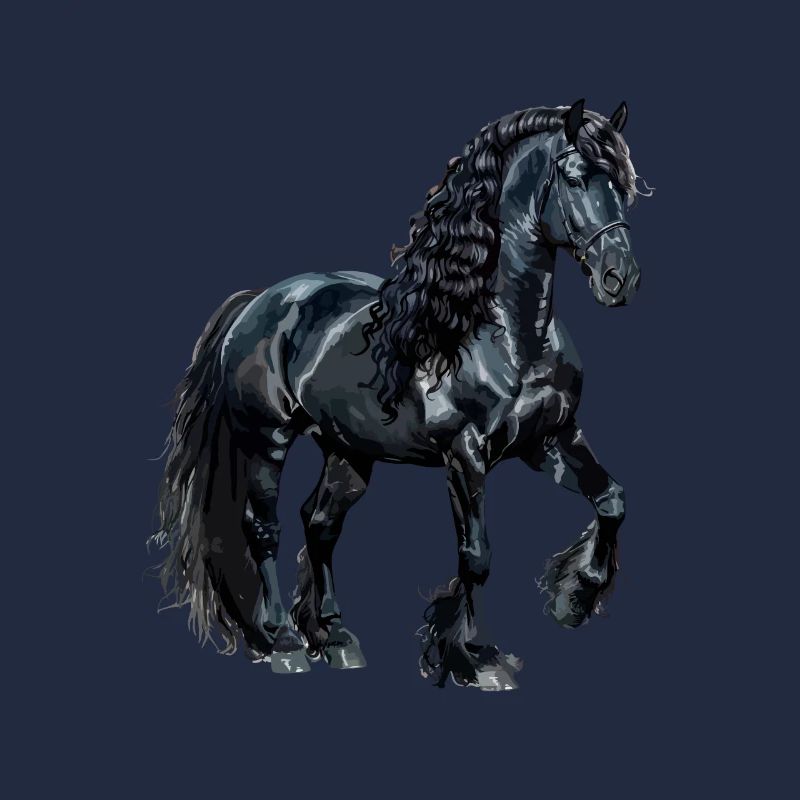 friesian horse