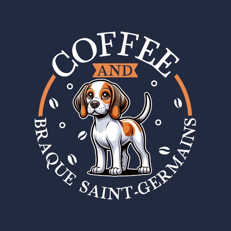 Kaffee und Braque Saint-Germain