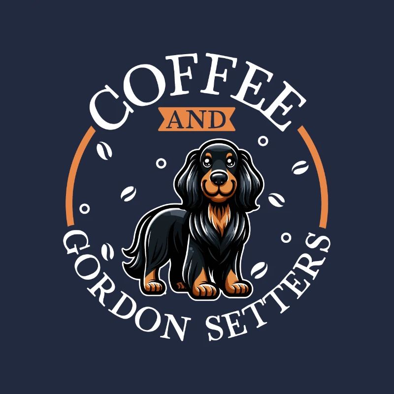 Coffee et Gordon Setter