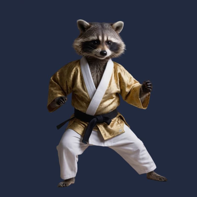 Sport-Waschbär