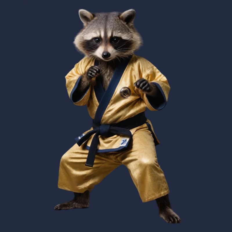 Sport-Waschbär