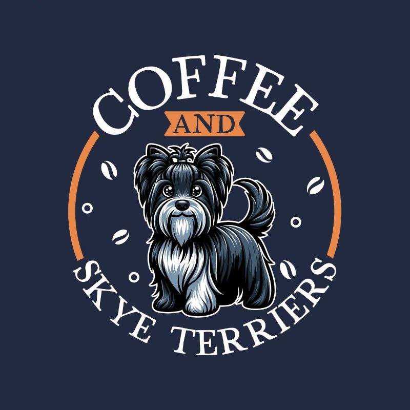 Kaffee und Skye Terrier