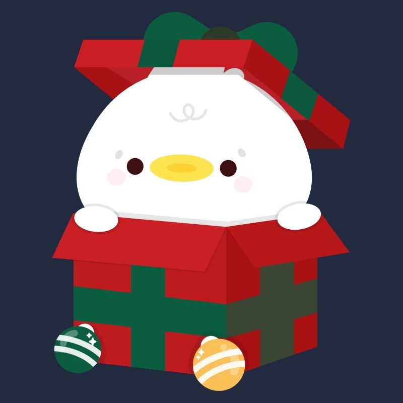 Ente Weihnachtsgeschenk