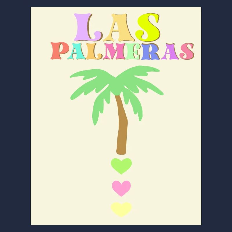 Palmier pastel