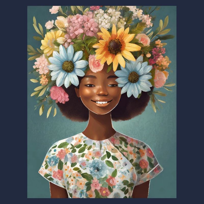 Couronne de fleurs 2