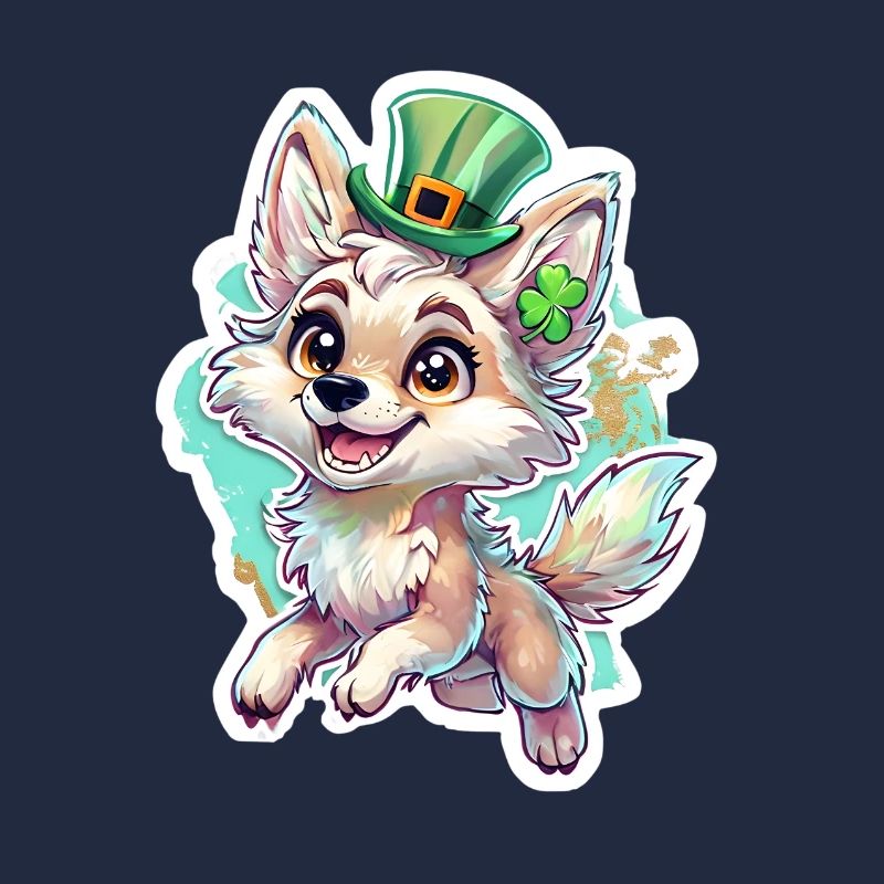 St. Patrick's Day Fox