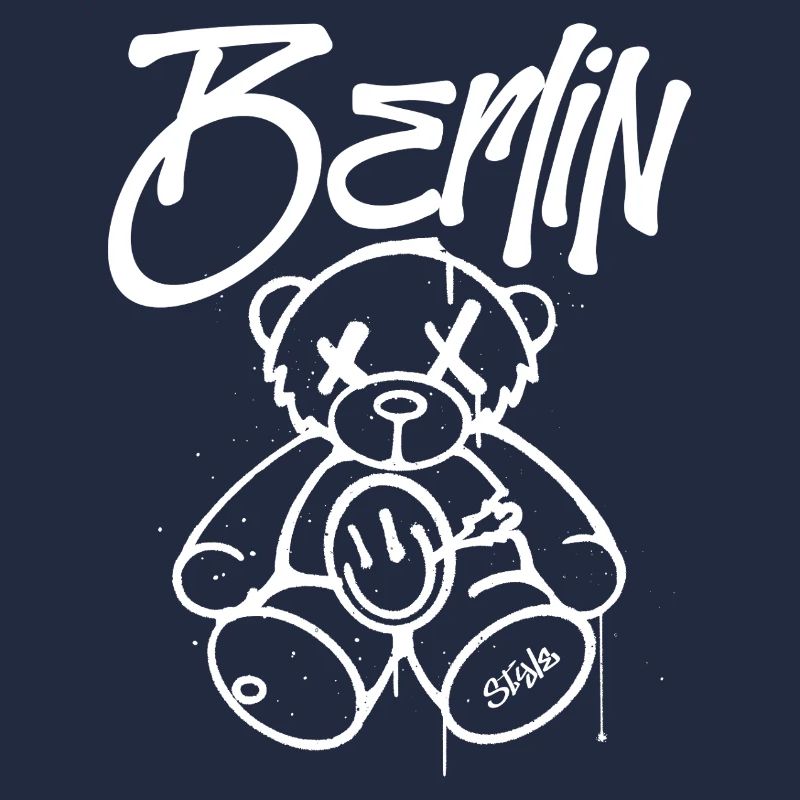Berlin Style Berliner Bär Maskottchen Geschenk