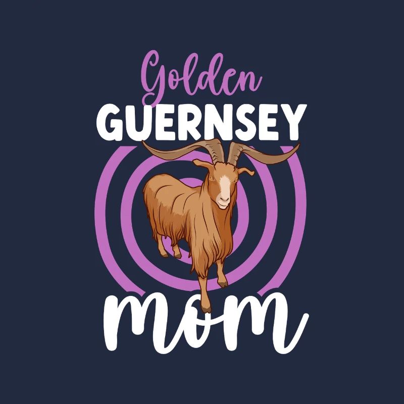 Maman d’une chèvre dorée de Guernesey