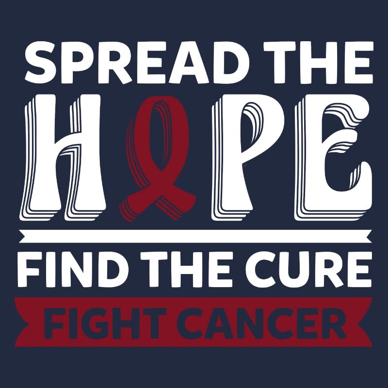 Verbreite Hoffnung, finde Heilung, bekämpfe Krebs.